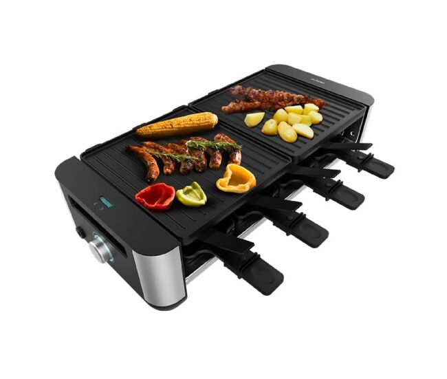 Cecotec raclette raclette cheese&grill 16000 inox black