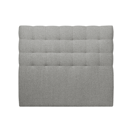 Cabeceira de cama Ascot quadrada Taupe - 120 x 150 cm, altura 120 cm Cabeceira de cama Ascot quadrada Taupe - 120 x 150 cm, altura 120 cm