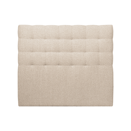 Cabeceira de cama quadrada Ascot Pearl 120 x 105 cm Cabeceira de cama quadrada Ascot Pearl 120 x 105 cm
