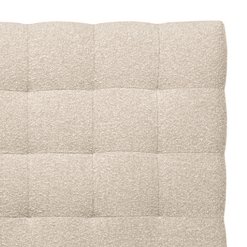 Cabeceira de cama quadrada Ascot Pearl 120 x 105 cm Cabeceira de cama quadrada Ascot Pearl 120 x 105 cm