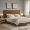Cabeceira de Cama 2 Linhas Milano Tabac 150 x 120 cm Indream