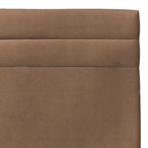 Cabeceira de Cama 2 Linhas Milano Tabac 120 x 135 cm Cabeceira de Cama 2 Linhas Milano Tabac 120 x 135 cm