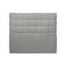 Cabeceira de Cama Ascot Taupe 120 x 90 cm - Indream