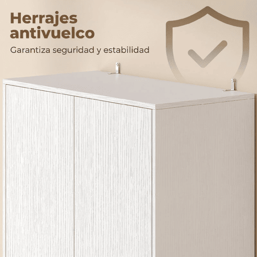 HOMCOM Alacena de Cozinha Alta, Móvel Auxiliar com 4 Portas de Fecho Suave, Prateleiras Ajustáveis, 2 Compartimentos Abertos, para Sala de Jantar, Sala, 60x30x170 cm, Branco