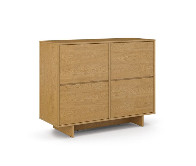 Aparador de dos puertas tadao de madera
