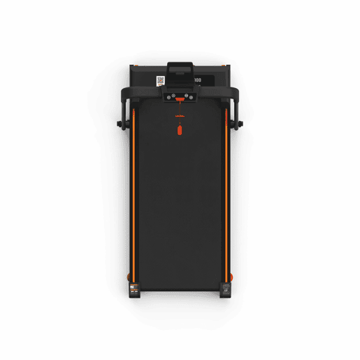 Passadeira compacta 2 em 1 - portátil com aplicação, inclinação ajustável, para caminhar, correr e trotar, capacidade de 120 kg - Preto Passadeira compacta 2 em 1 - portátil com aplicação, inclinação ajustável, para caminhar, correr e trotar, capacidade de 120 kg - Preto