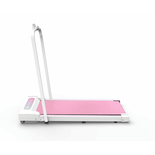Passadeira dobrável de 2,5 PS - Walking Pad compacto para casa e escritório, motor potente até 8 kmh - Rosa Passadeira dobrável de 2,5 PS - Walking Pad compacto para casa e escritório, motor potente até 8 kmh - Rosa