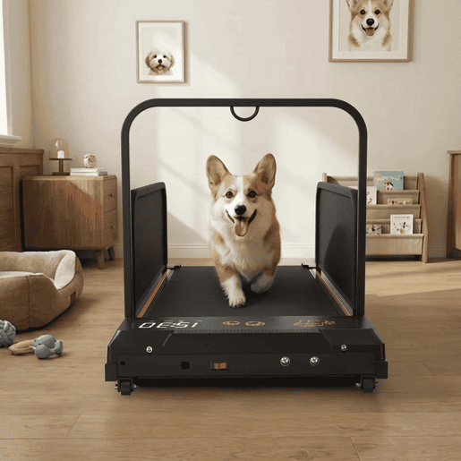 Passadeira para cães de pequeno porte - treino silencioso e portátil para animais de estimação, máquina de fitness para interior, Edição 2026 - Preto Passadeira para cães de pequeno porte - treino silencioso e portátil para animais de estimação, máquina de fitness para interior, Edição 2026 - Preto