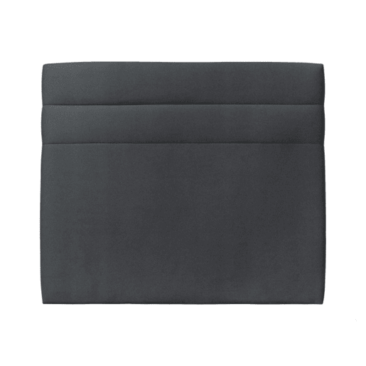 Cabeceira de Cama 2 Linhas Milano Anthacite 120 x 80 cm - Altura 120 cm Indream Cabeceira de Cama 2 Linhas Milano Anthacite 120 x 80 cm - Altura 120 cm Indream