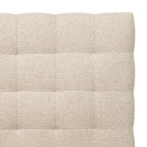 Cabeceira de cama Quadrados Ascot Pearl 120 x 180 cm Altura 120 cm Cabeceira de cama Quadrados Ascot Pearl 120 x 180 cm Altura 120 cm
