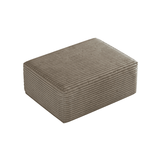 Puf decorativo 70 x 95 x 40 cm u2013 estofamento macio e design moderno u2013 Camel Puf decorativo 70 x 95 x 40 cm u2013 estofamento macio e design moderno u2013 Camel