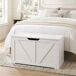 Baúl de Almacenaje HOMCOM, hogar - muebles de dormitorio 80 Baúl de Almacenaje HOMCOM, hogar - muebles de dormitorio 80 Blanco