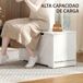 Baúl de Almacenaje HOMCOM, hogar - muebles de dormitorio 80 Baúl de Almacenaje HOMCOM, hogar - muebles de dormitorio 80 Blanco