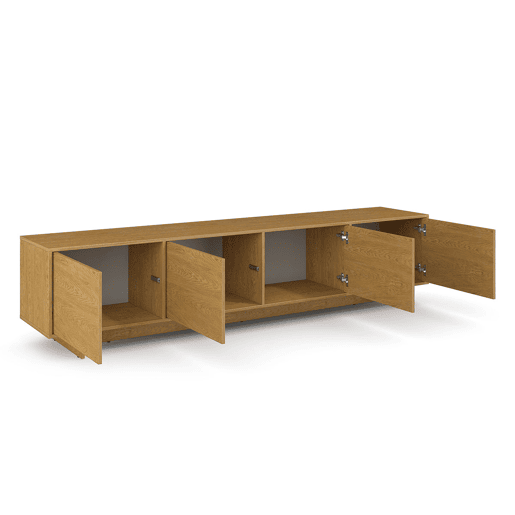 Móvel de TV 4 portas 221 cm Tadao Madeira Móvel de TV 4 portas 221 cm Tadao Madeira
