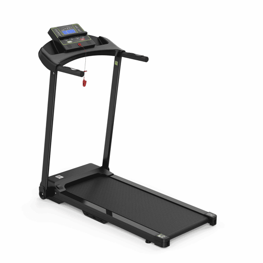 Passadeira elétrica - até 12 kmh, ecrã LED, aplicação e suporte para tablet, compacta para casa e escritório - Preto Passadeira elétrica - até 12 kmh, ecrã LED, aplicação e suporte para tablet, compacta para casa e escritório - Preto