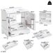 Armarios para baño Armarios para baño Blanco