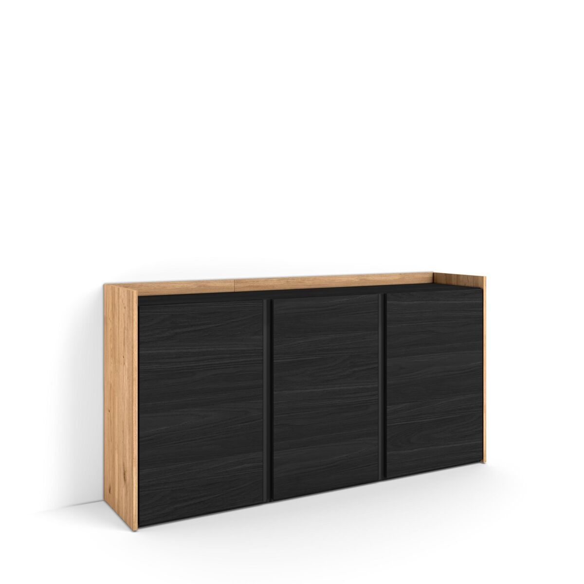 Aparador 156 Negro/ Beige