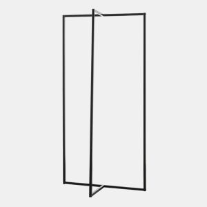Percheiro Norjad metal 160x80x41 cm - Preto en.casa