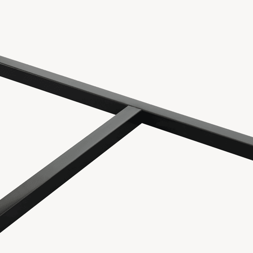 Percheiro Norjad metal 160x80x41 cm - Preto en.casa