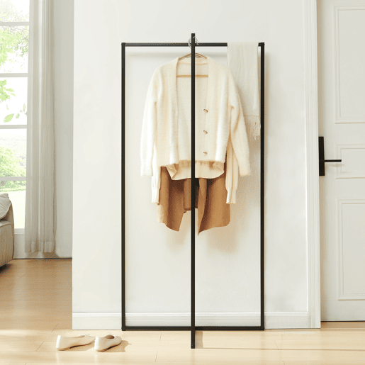 Percheiro Norjad metal 160x80x41 cm - Preto en.casa