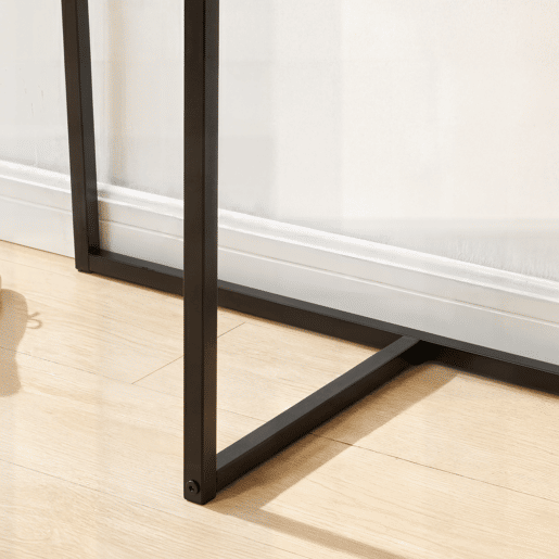 Percheiro Norjad metal 160x80x41 cm - Preto en.casa