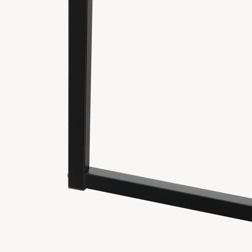 Percheiro Norjad metal 160x80x41 cm - Preto en.casa