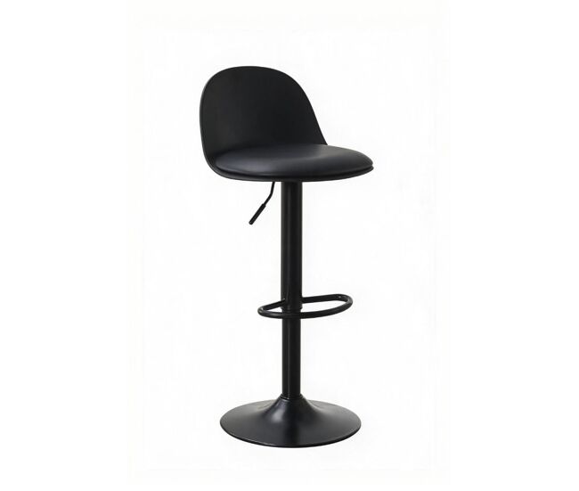 Pack 6 taburetes alto regulable vexa total - negro