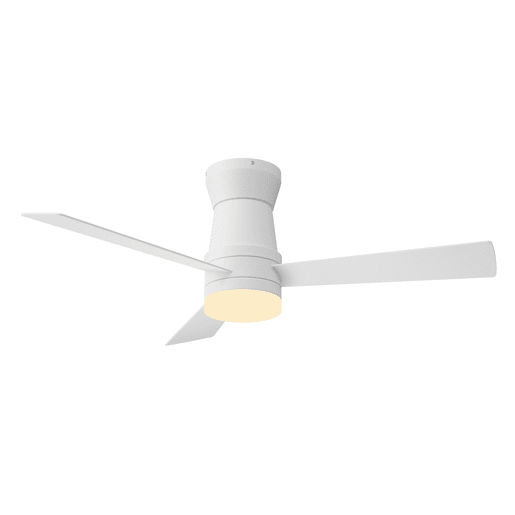 Ventoinha de teto com luz branca 42 polegadas, 3 pás, motor DC silencioso, montagem baixa com comando à distância Ventoinha de teto com luz branca 42 polegadas, 3 pás, motor DC silencioso, montagem baixa com comando à distância