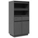 Aparador alto - Mueble de almacenamiento Aparador alto - Mueble de almacenamiento Gris