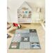 Alfombra infantil animales CANDY - ATTICGO Alfombra infantil animales CANDY - ATTICGO Multicolor