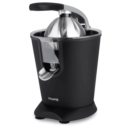 Espremedor de sumos elétrico AGR82 H.Koenig Preto Serviço direto, 160W.