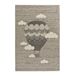 Alfombra infantil globo CRANBERRY - ATTICGO Alfombra infantil globo CRANBERRY - ATTICGO Gris