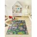 Alfombra infantil coches y carreteras CANDY - ATTICGO Alfombra infantil coches y carreteras CANDY - ATTICGO Multicolor