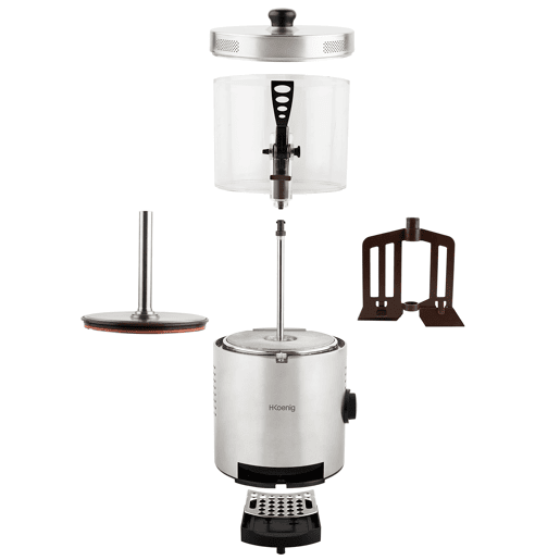 Distribuidor de chocolate quente SHK800 H.Koenig, 1200W, 3L Distribuidor de chocolate quente SHK800 H.Koenig, 1200W, 3L
