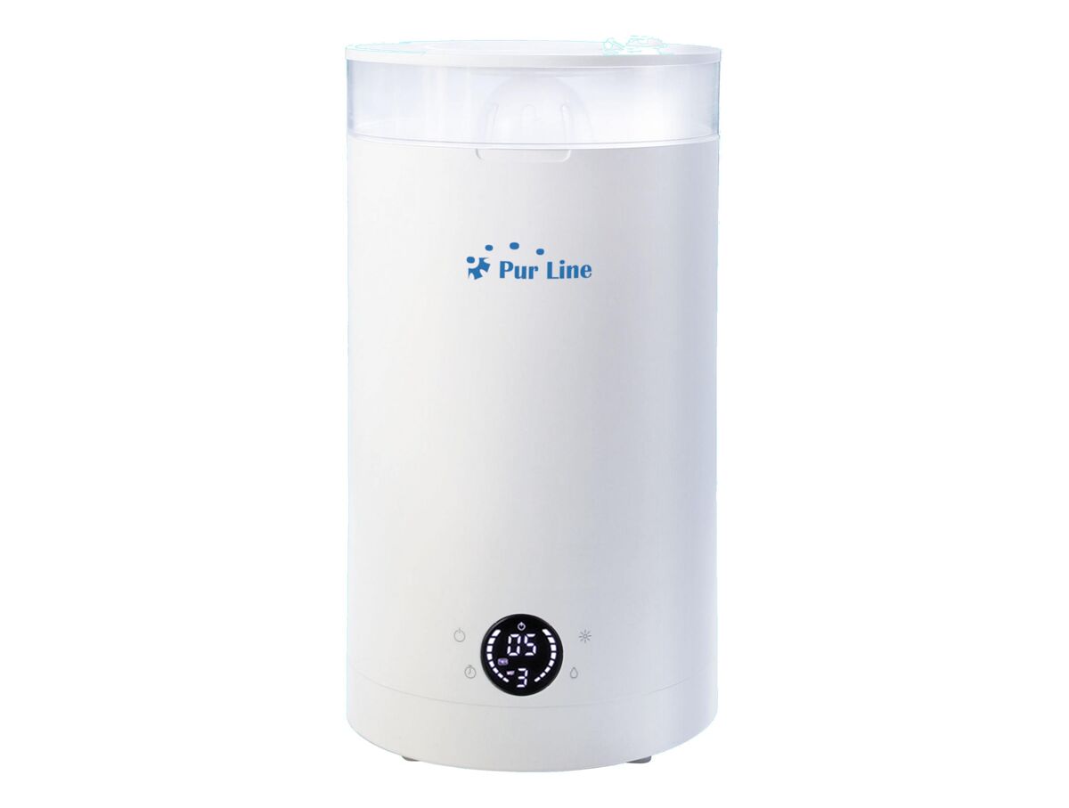 Humidificador ultrasónico de 27W vapor templado o frio para pequeñas superficies