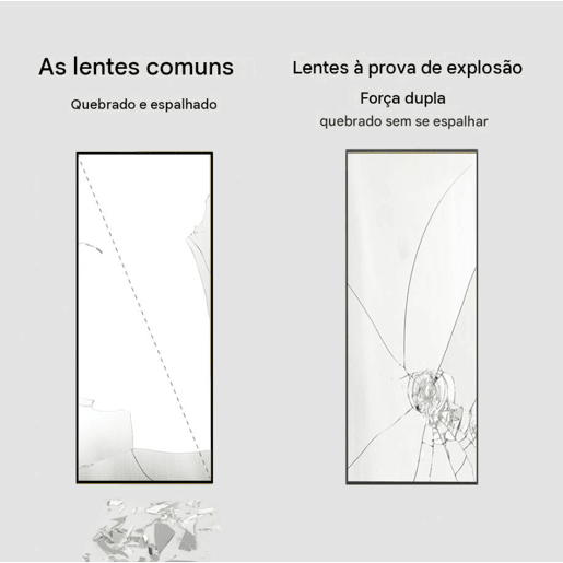 Espelho de corpo inteiro 150 x 40 cm, espelho 3 em 1 (de chão e de parede), espelho de vestir, espelho para corredor, quarto, sala de estar e hall de entrada u2013 Preto Espelho de corpo inteiro 150 x 40 cm, espelho 3 em 1 (de chão e de parede), espelho de vestir, espelho para corredor, quarto, sala de estar e hall de entrada u2013 Preto