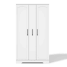 Armário de cozinha 150 × 78 × 40 cm u2014 com prateleira para especiarias, porta dupla, gaveta vertical com 4 níveis e prateleiras ajustáveis u2014 branco