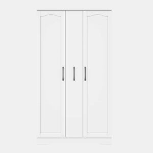 Armário de cozinha 150 × 78 × 40 cm u2014 com prateleira para especiarias, porta dupla, gaveta vertical com 4 níveis e prateleiras ajustáveis u2014 branco