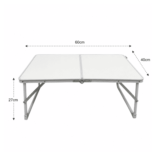 Mesa Dobrável Piquenique Campismo 60x40x27cm Nyana Home | Maleta Alumínio MDF Mesa Dobrável Piquenique Campismo 60x40x27cm Nyana Home | Maleta Alumínio MDF