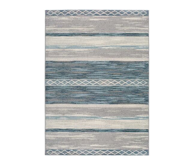 Alfombra de estilo étnico en gris DREAMS, 140x200 cm - ATTICGO