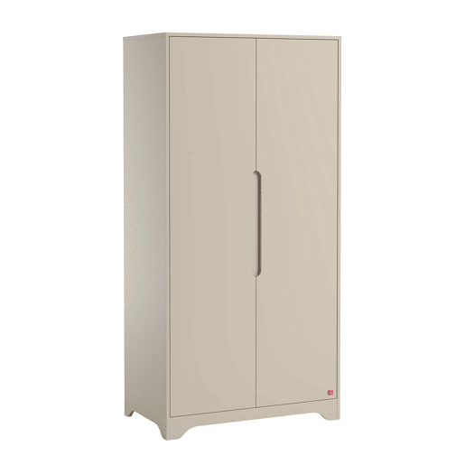 Berço evolutivo 70x140 e roupeiro de 2 portas Vox Ova Beige Berço evolutivo 70x140 e roupeiro de 2 portas Vox Ova Beige