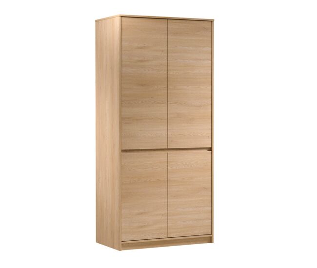 Armario 4 puertas beck madera