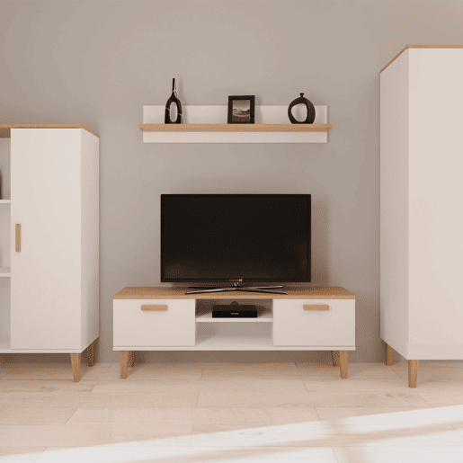 Móvel TV Denver 120 cm Branco Móvel TV Denver 120 cm Branco