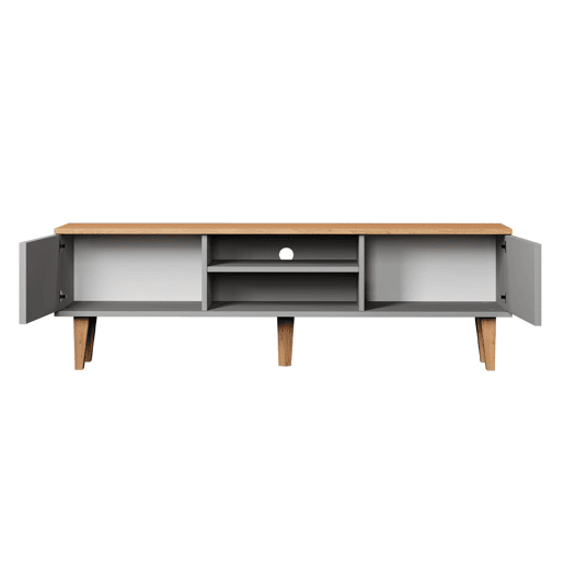 Móvel TV Denver 160 cm Cinzento Móvel TV Denver 160 cm Cinzento