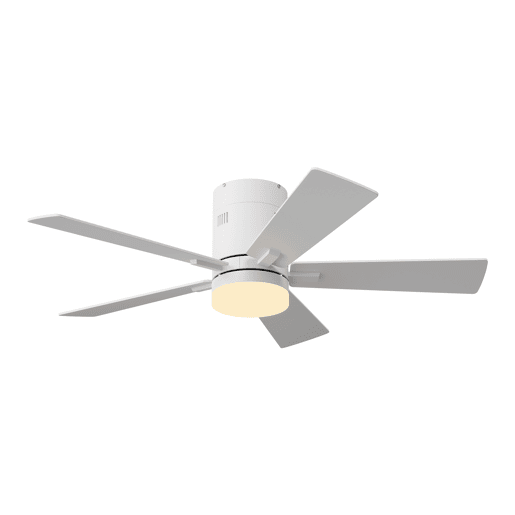 Ventilador teto branco 42 polegadas luz, 5 pás motor DC silencioso montagem baixa Ventilador teto branco 42 polegadas luz, 5 pás motor DC silencioso montagem baixa