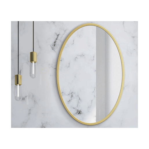 Espelho de parede em moldura metálica dourada. Complemento perfeito para a casa de banho, corredor, provador, sala de estar e outras divisões. O kit também vem com um conjunto de parafusos com cavilhas. Espelho de parede em moldura metálica dourada. Complemento perfeito para a casa de banho, corredor, provador, sala de estar e outras divisões. O kit também vem com um conjunto de parafusos com cavilhas.
