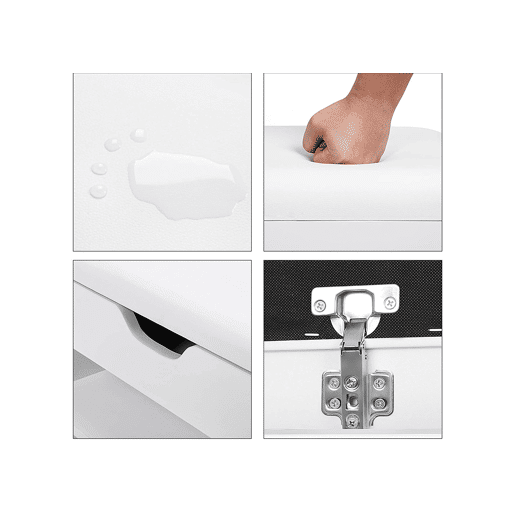 Armário SHOE com assento, branco