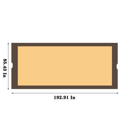 Cobertura de substituição para pérgula de 12 x 9 pés - impermeável, com proteção solar resistente aos raios UV para terraços e varandas - Bege