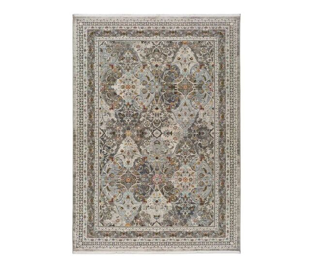 Alfombra vintage gris KERMAN, 160x230 cm - ATTICGO