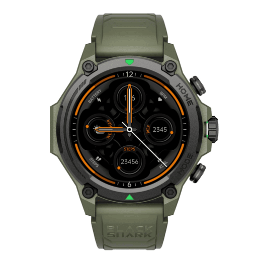 Smartwatch GPS BLACK SHARK GS3 1,43 AMOLED GPS 21 dias Cor Verde Smartwatch GPS BLACK SHARK GS3 1,43 AMOLED GPS 21 dias Cor Verde